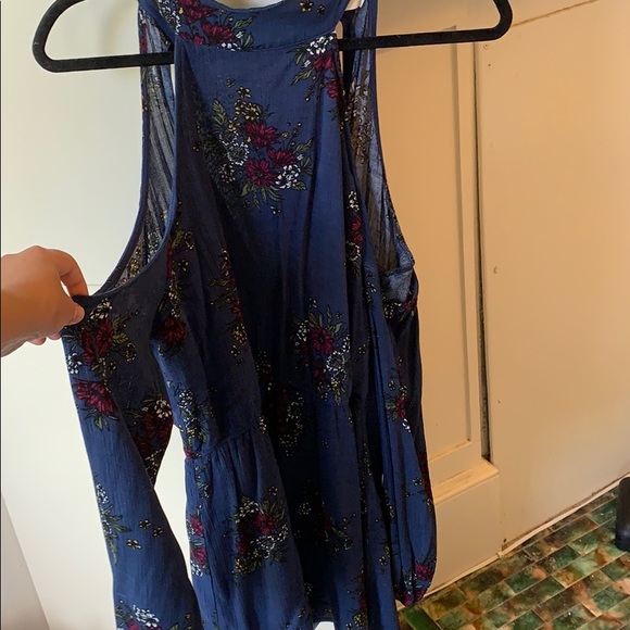 Long sleeve romper with exposed shoulders - Picture 2 of 2